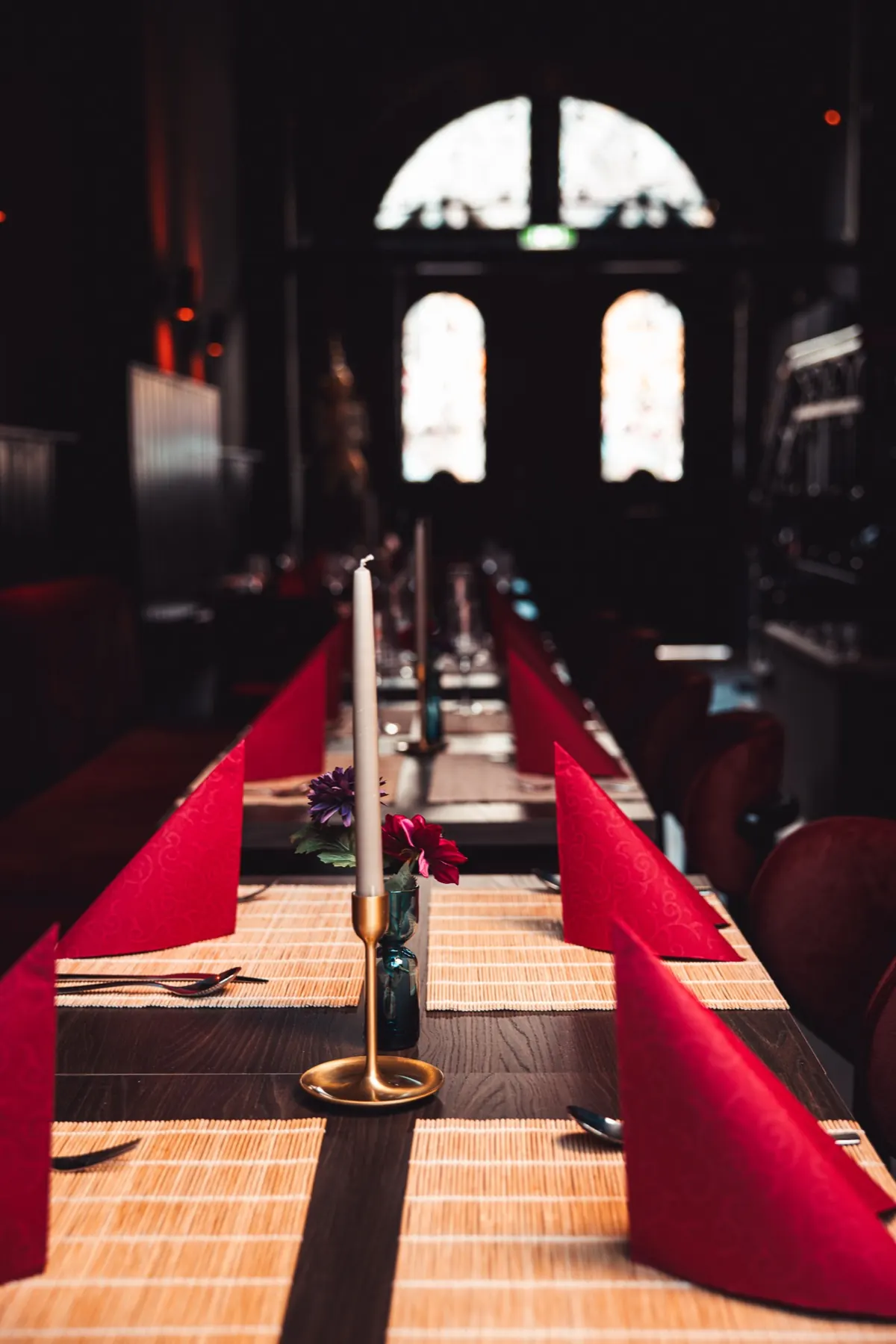 Lange festliche Tafel