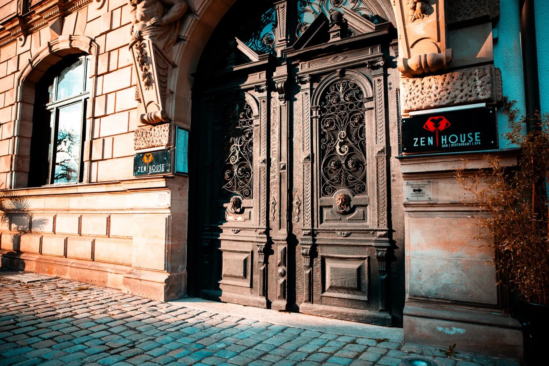 Historischer Eingang
