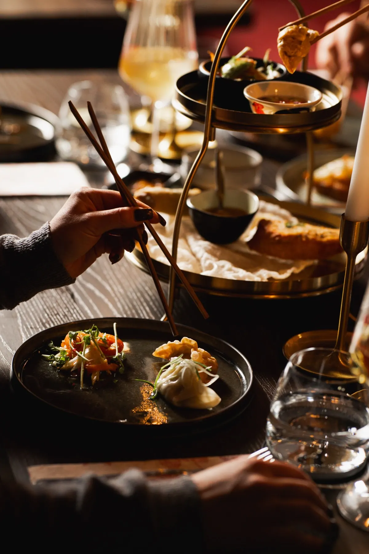 Dim Sum Etagere